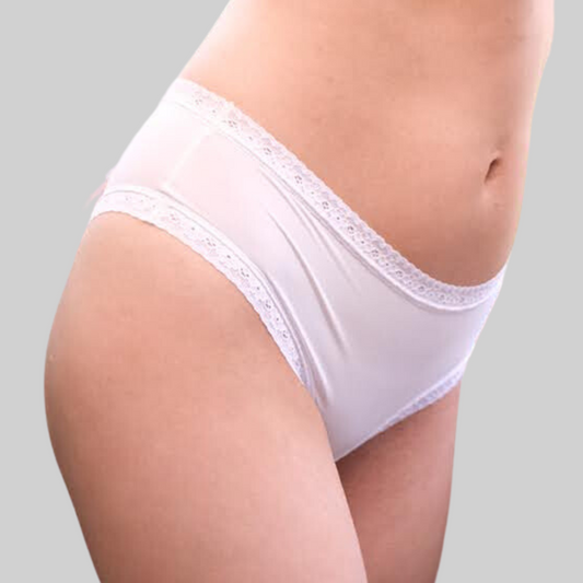 Cheekster Panty with Lace Trims