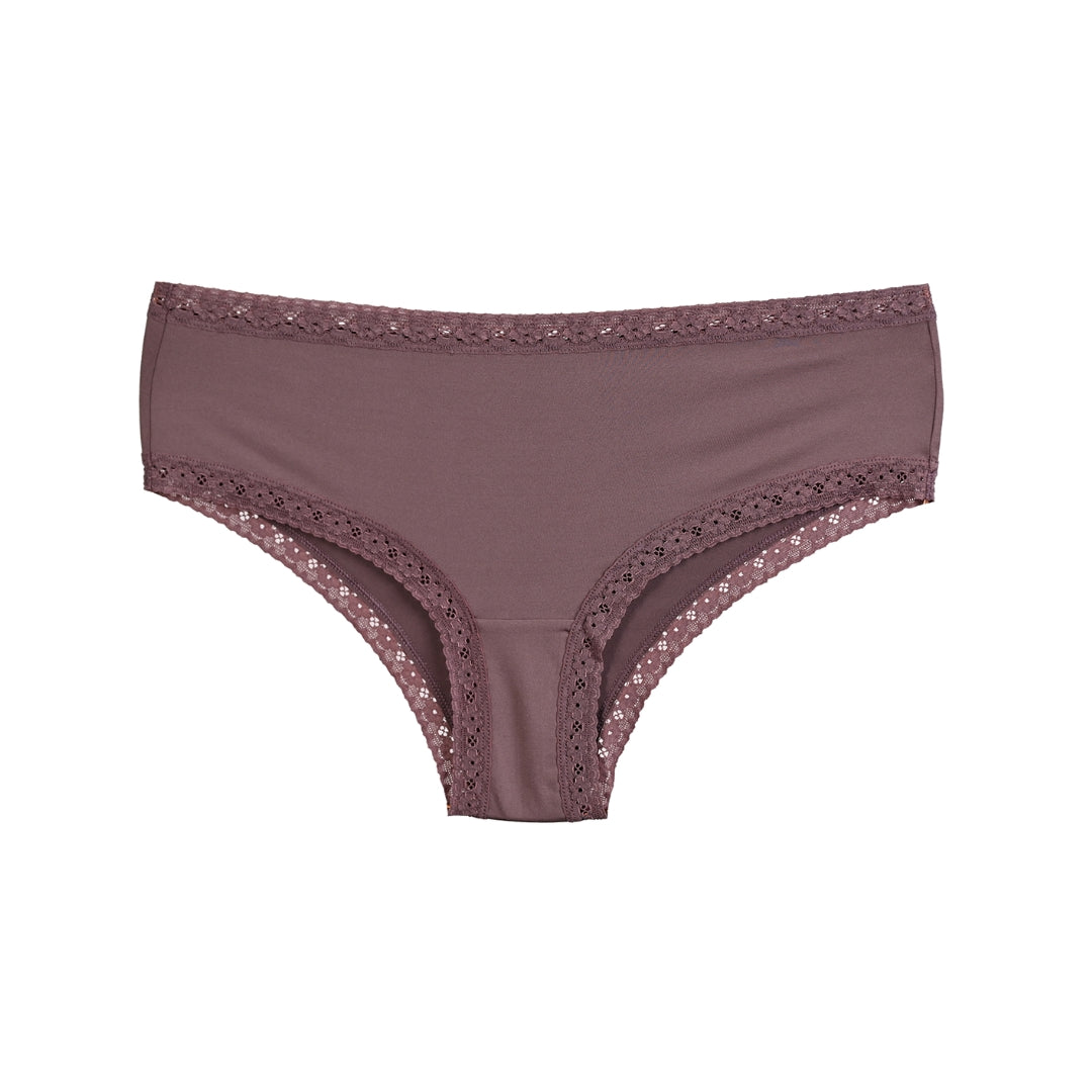 Buy Everyday Lace-Trim Cheekster Panty in Jeddah