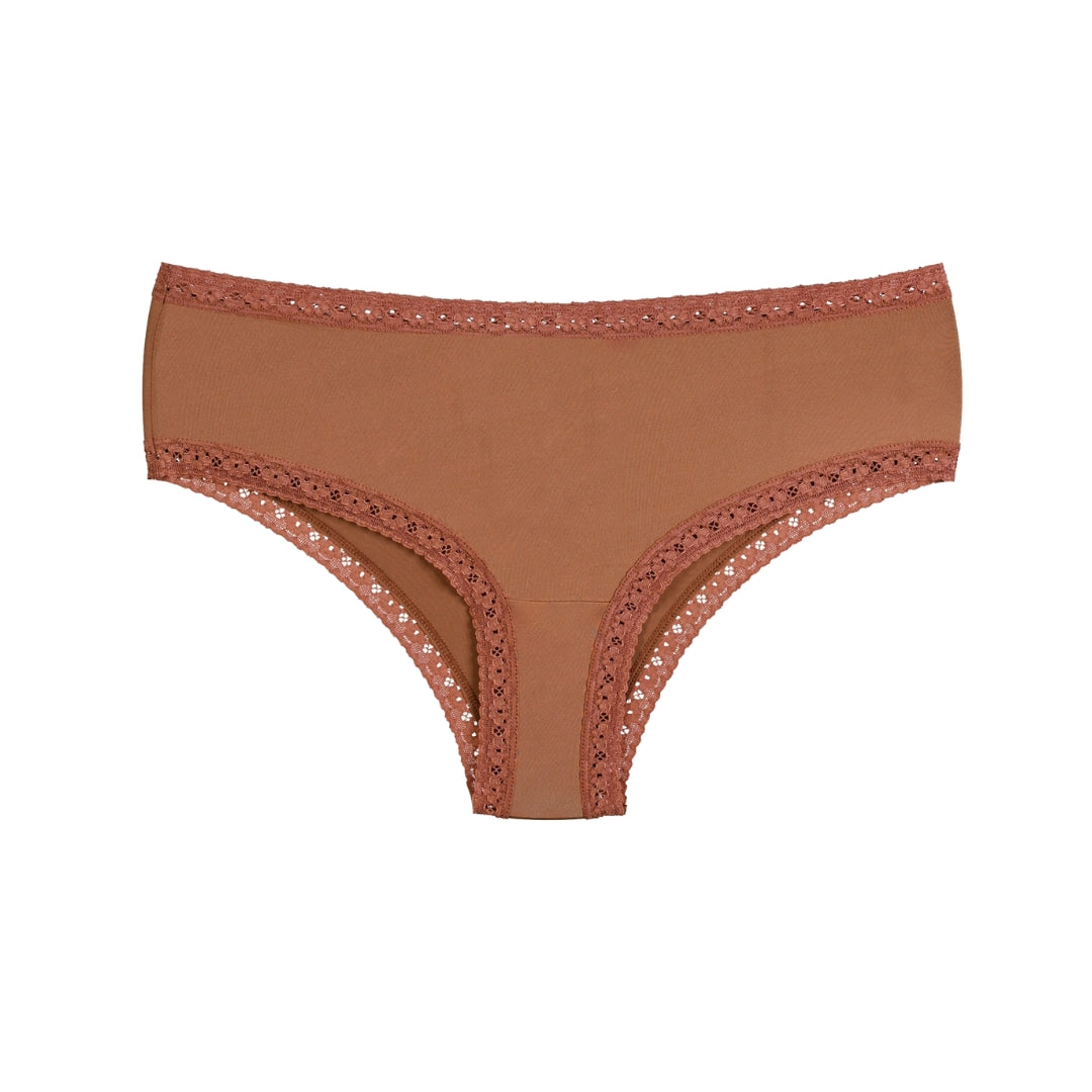 Cheekster Panty with Lace Trims