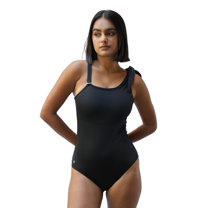 Off Shoulder Swim Monokini With Detachable Straps