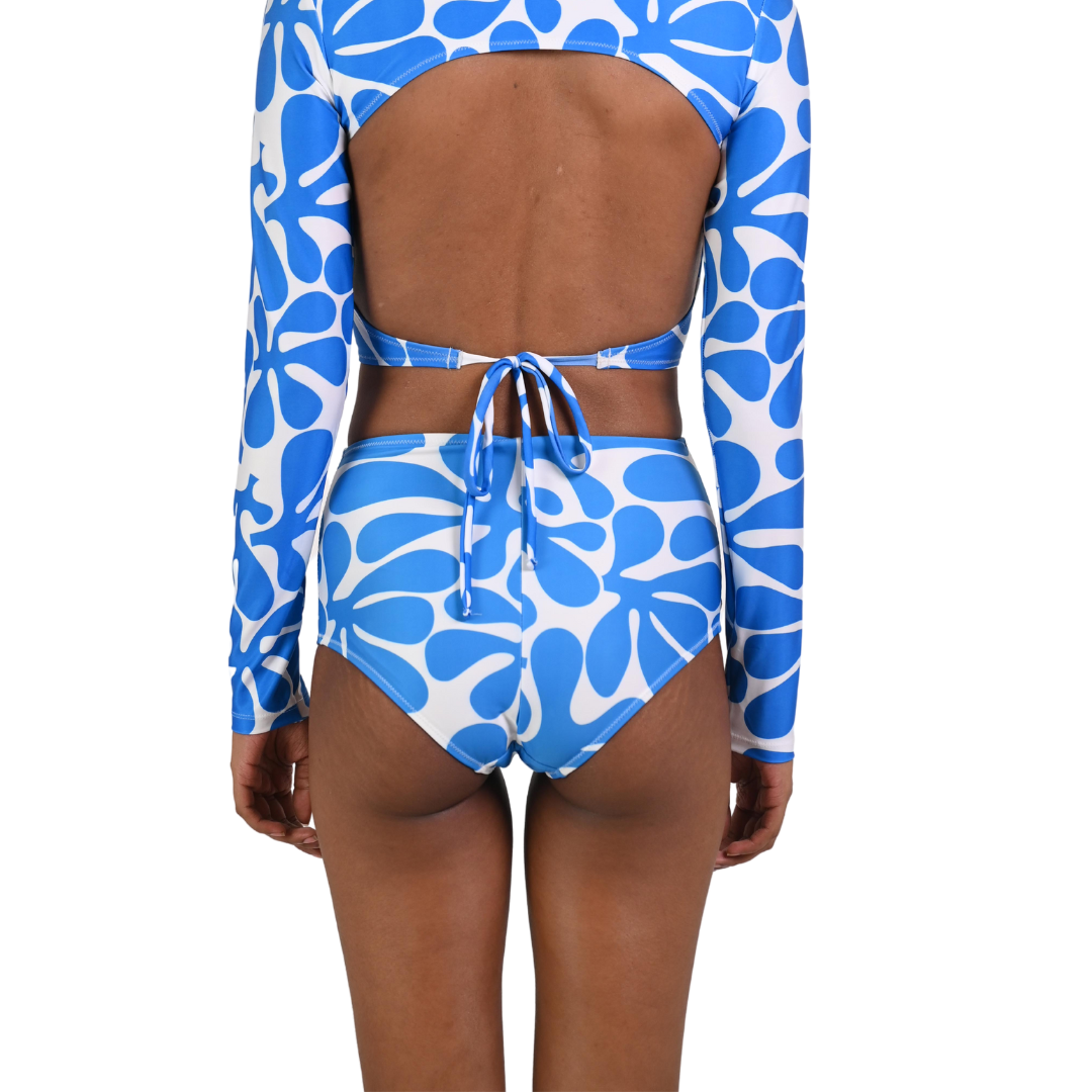 Printed Swim Highwaist Bikini Bottom