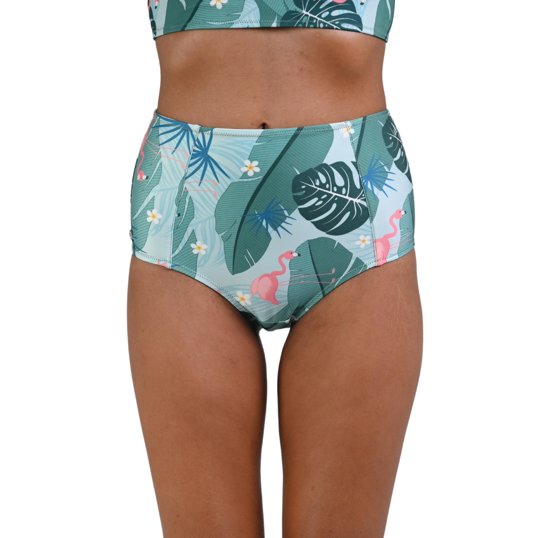 Printed Swim Highwaist Bikini Bottom