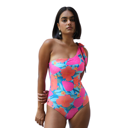 Off Shoulder Swim Monokini With Detachable Straps