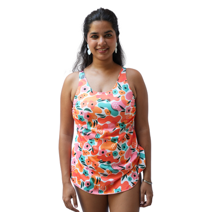 Swim Dress With Wired Padded Fit