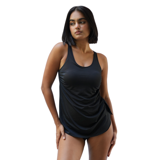 Swim Dress With Wired Padded Fit