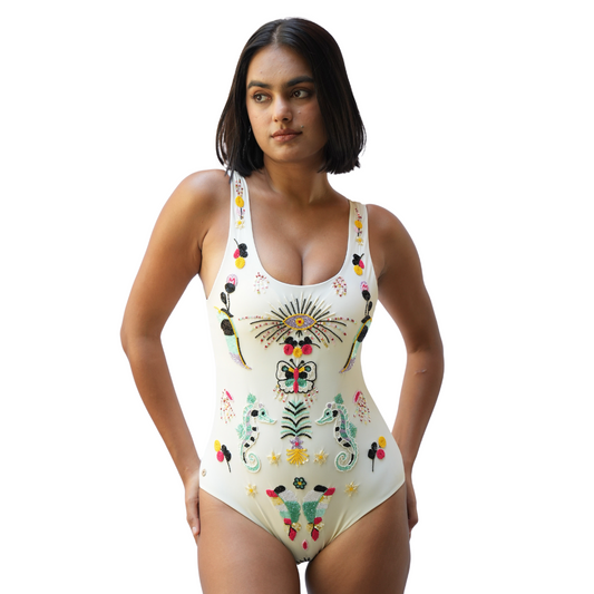 All Over Beaded Monokini