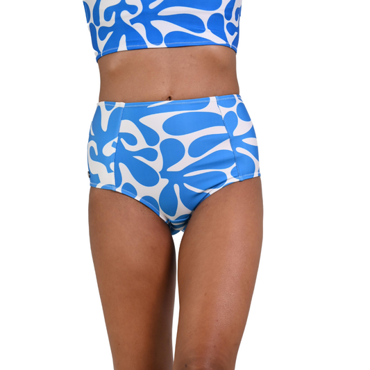Printed Swim Highwaist Bikini Bottom