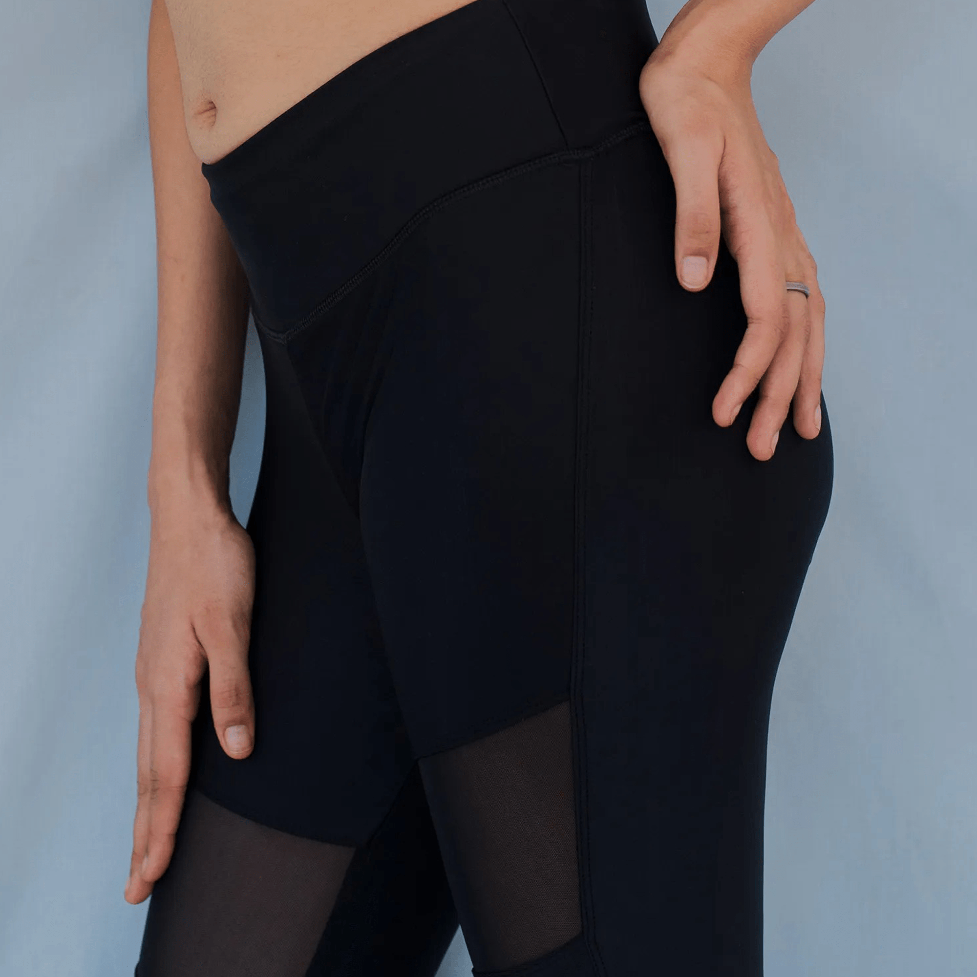MISSONI Mesh-trimmed printed stretch leggings | NET-A-PORTER